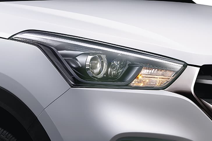 Smoked projector headlamps