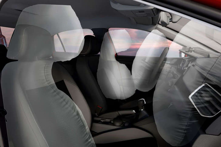 Volkswagen Virtus Airbags