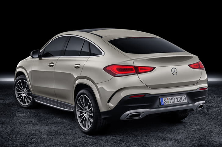 Mercedes Benz Gle Coupe Rear View