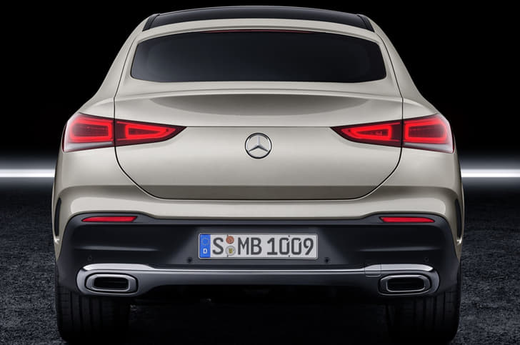 Mercedes Benz Gle Coupe Rear View