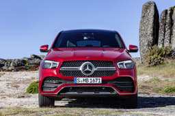 Mercedes Benz Gle Coupe Front View