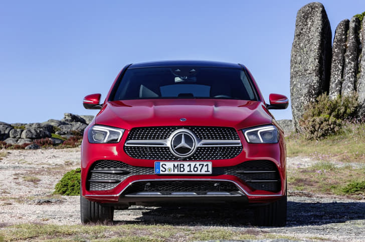 Mercedes Benz Gle Coupe Front View