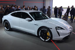 Porsche Taycan Front Left Three Quarter Porsche Taycan Front Left Three Quarter