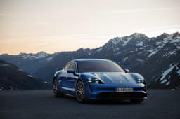 Porsche Taycan Front View Porsche Taycan Front View