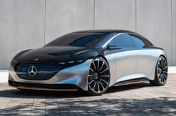 New Mercedes-Benz Vision EQS concept image gallery