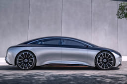 New Mercedes-Benz Vision EQS concept image gallery