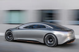 New Mercedes-Benz Vision EQS concept image gallery