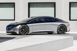 New Mercedes-Benz Vision EQS concept image gallery