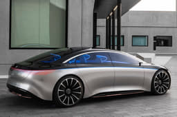 New Mercedes-Benz Vision EQS concept image gallery