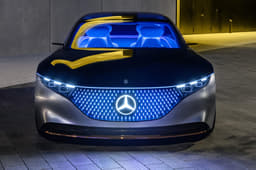 New Mercedes-Benz Vision EQS concept image gallery