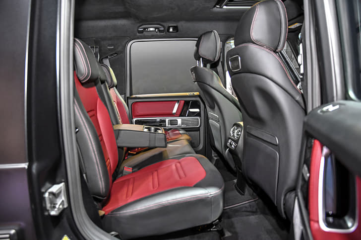 Mercedes Benz G Class Second Row Seats