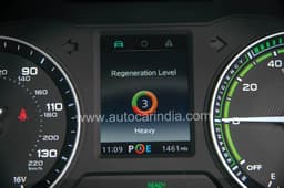 Max regen is not as strong as on other EVs.