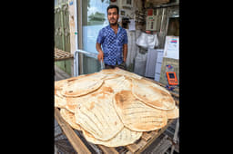 Iranians love their bread.