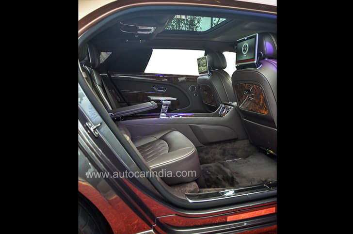Bentley Mulsanne EWB India image gallery