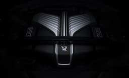 Rolls Royce Cullinan Open Bonnet Engine Shot