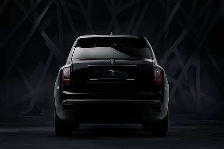 Rolls Royce Cullinan Rear View Rolls Royce Cullinan Rear View