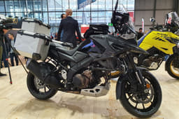 New Suzuki V-Strom 1050 features fresh styling and electronics.