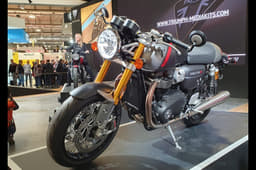 The Triumph Thruxton gets the RS treatment, which means more power, high grade components and less weight.