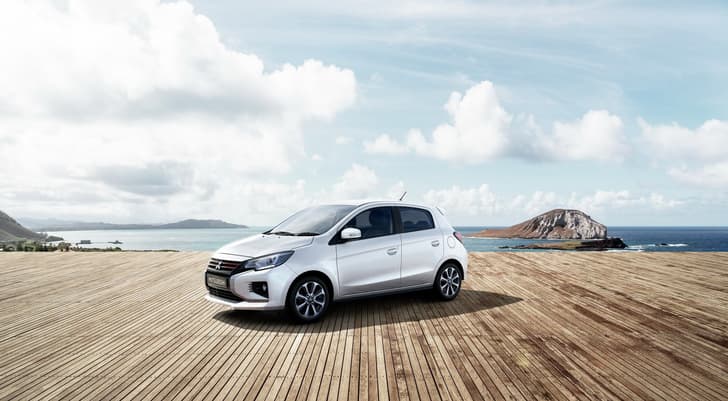 2020 Mitsubishi Mirage facelift image gallery