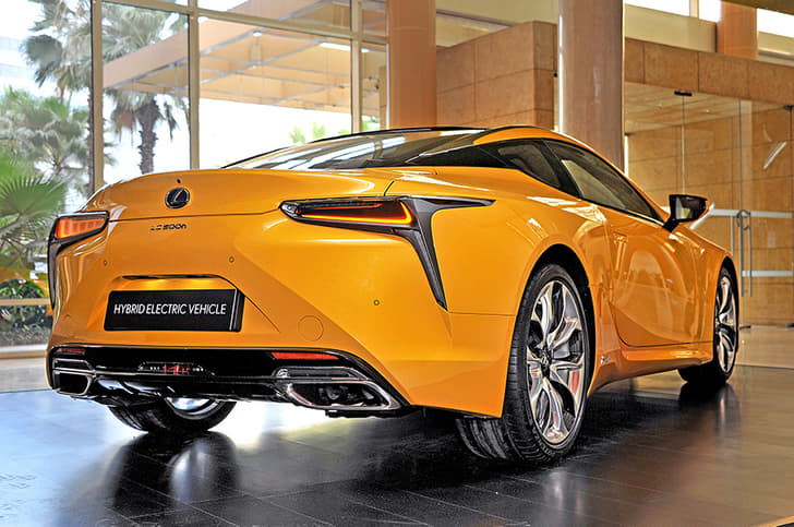 Lexus LC500h image gallery