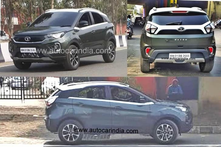 2020 Tata Nexon facelift image gallery