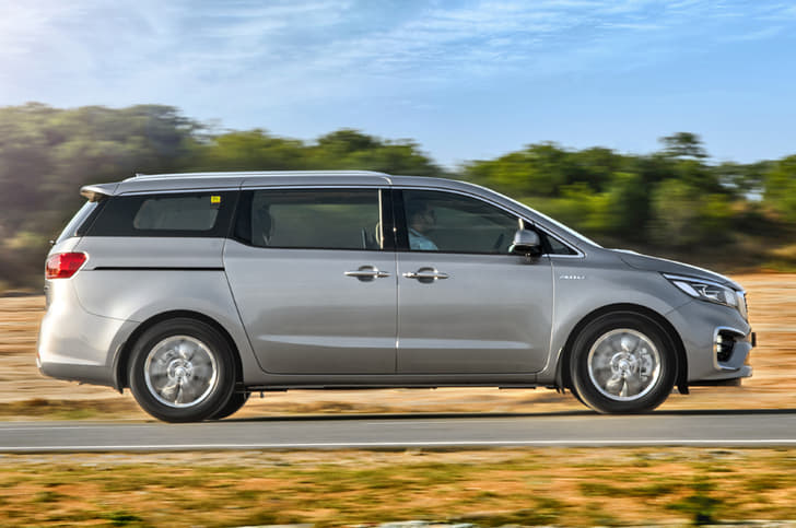At 5.1m long, the Carnival is significantly longer than the Innova Crysta. 