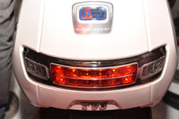 LED lighting all around on the iQube.