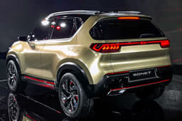 Kia Sonet compact SUV concept image gallery