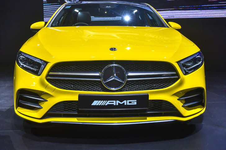 Mercedes Benz A Class Limousine Front View