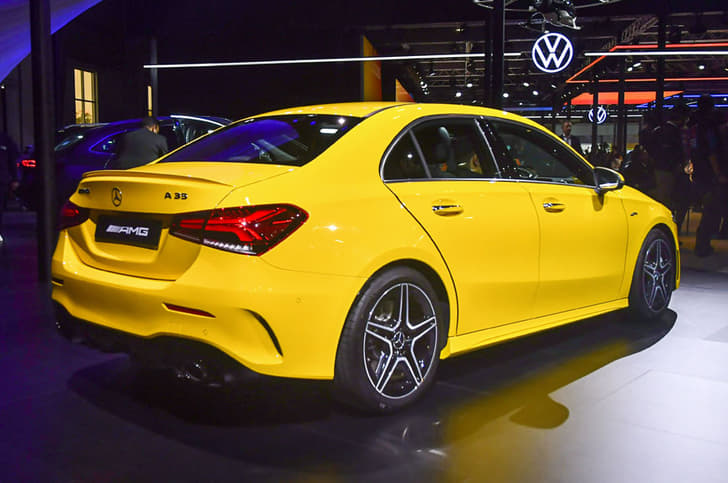 2020 Mercedes-Benz AMG A35 sedan India image gallery