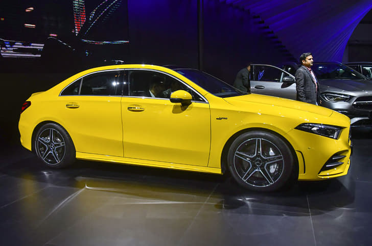 2020 Mercedes-Benz AMG A35 sedan India image gallery