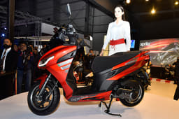 The SXR will be available in a 125cc iteration and a 160cc iteration.