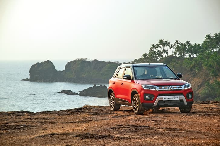 The Maruti Suzuki Vitara Brezza petrol gets updated styling. 