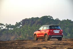 Maruti hasn't made any sheet metal changes to the Vitara Brezza. 