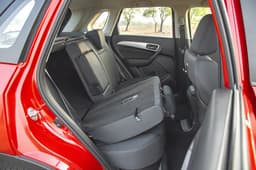 Rear seats split 60:40 and fold to free up more luggage room. 