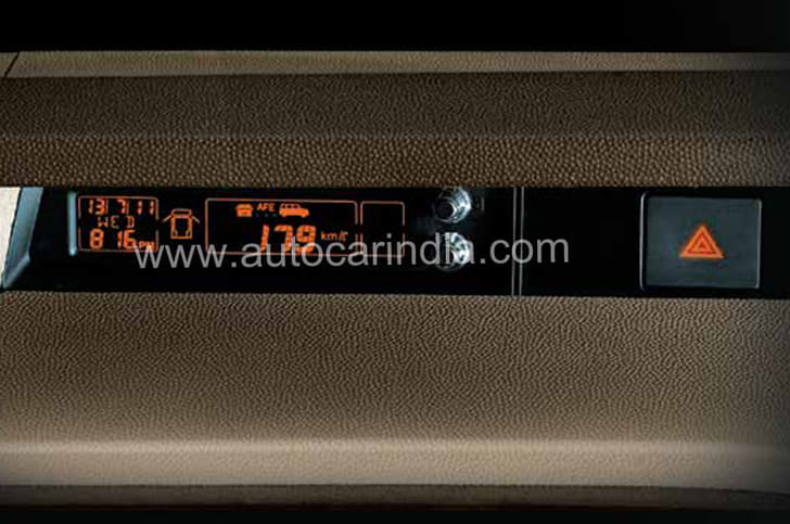 Mahindra Bolero Dashboard