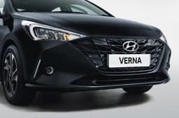 Hyundai Verna Turbo grille.