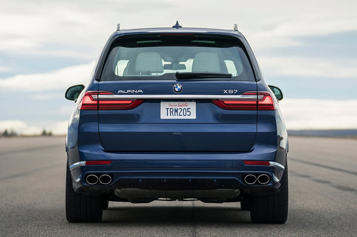 Bmw X7 Rear View Bmw X7 Rear View