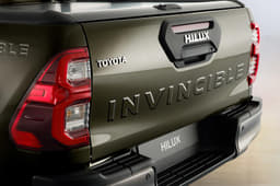 Toyota Hilux Rear View Toyota Hilux Rear View