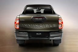 Toyota Hilux Rear View Toyota Hilux Rear View