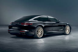 Porsche Panamera Rear View Porsche Panamera Rear View