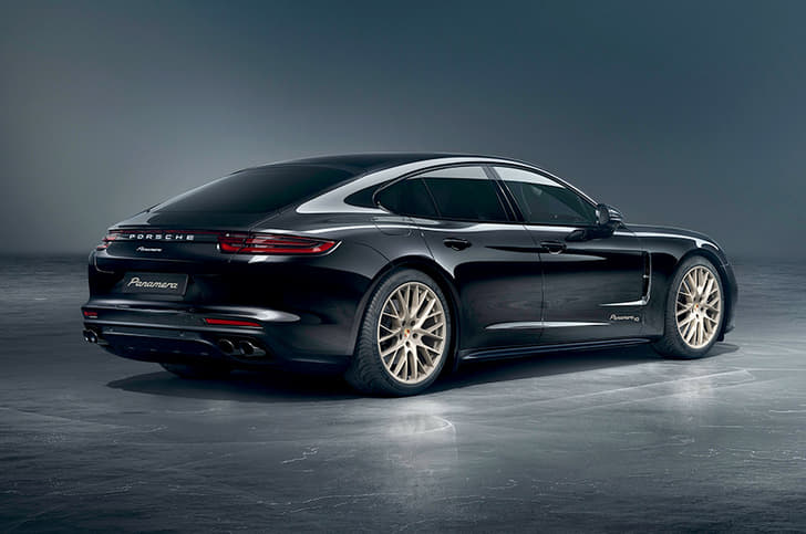 Porsche Panamera Rear View Porsche Panamera Rear View