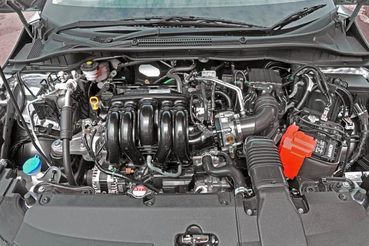 Open Bonnet Engine Shot