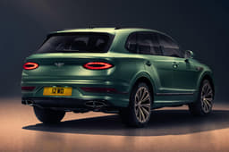 Bentley Bentayga Rear View Bentley Bentayga Rear View