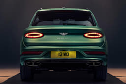 Bentley Bentayga Rear View Bentley Bentayga Rear View