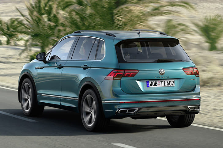 2021 Volkswagen Tiguan R-Line.