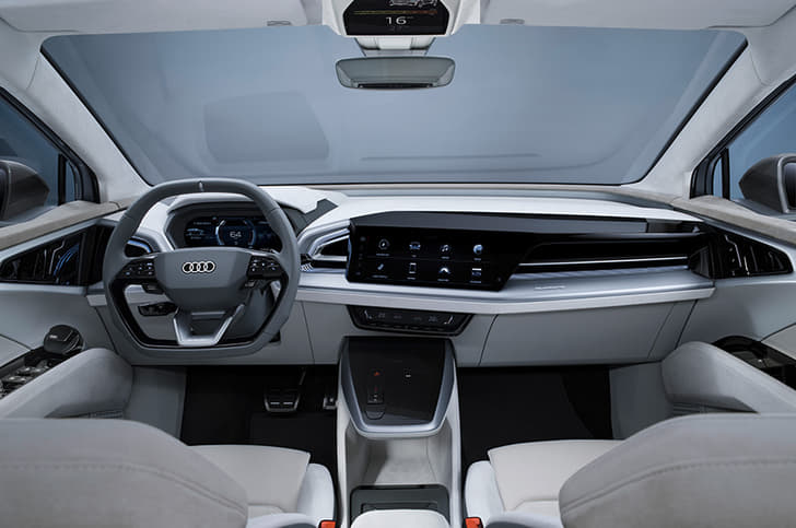Audi Q4 Sportback e-tron concept image gallery