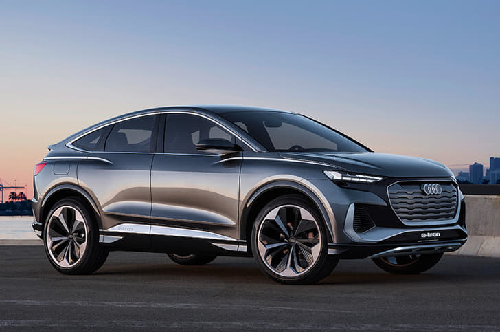 Audi Q4 Sportback e-tron concept image gallery