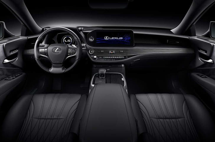 2021 Lexus LS facelift image gallery