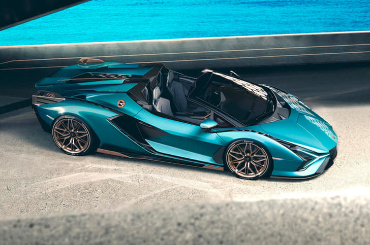 2021 Lamborghini Sian Roadster image gallery